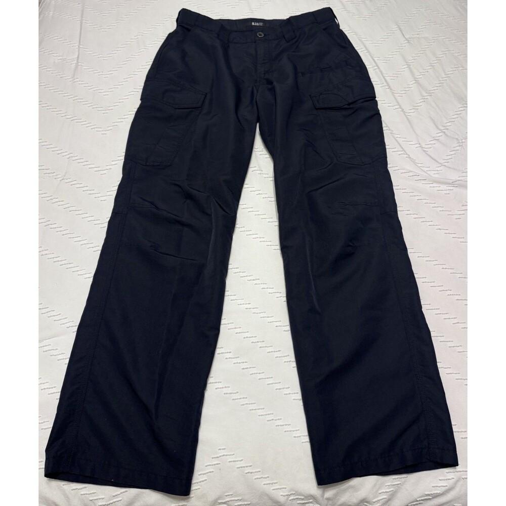 5.11 Mens Taclite Pro Tactical Pants Blue 34X32 American Workwear Ripstop Cargo